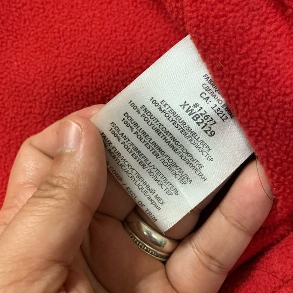 unisex extrem infant/ baby snow suit in gray and red - Picture 8 of 15